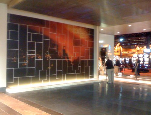 Metal Mural, Sands Casino Bethlehem, PA